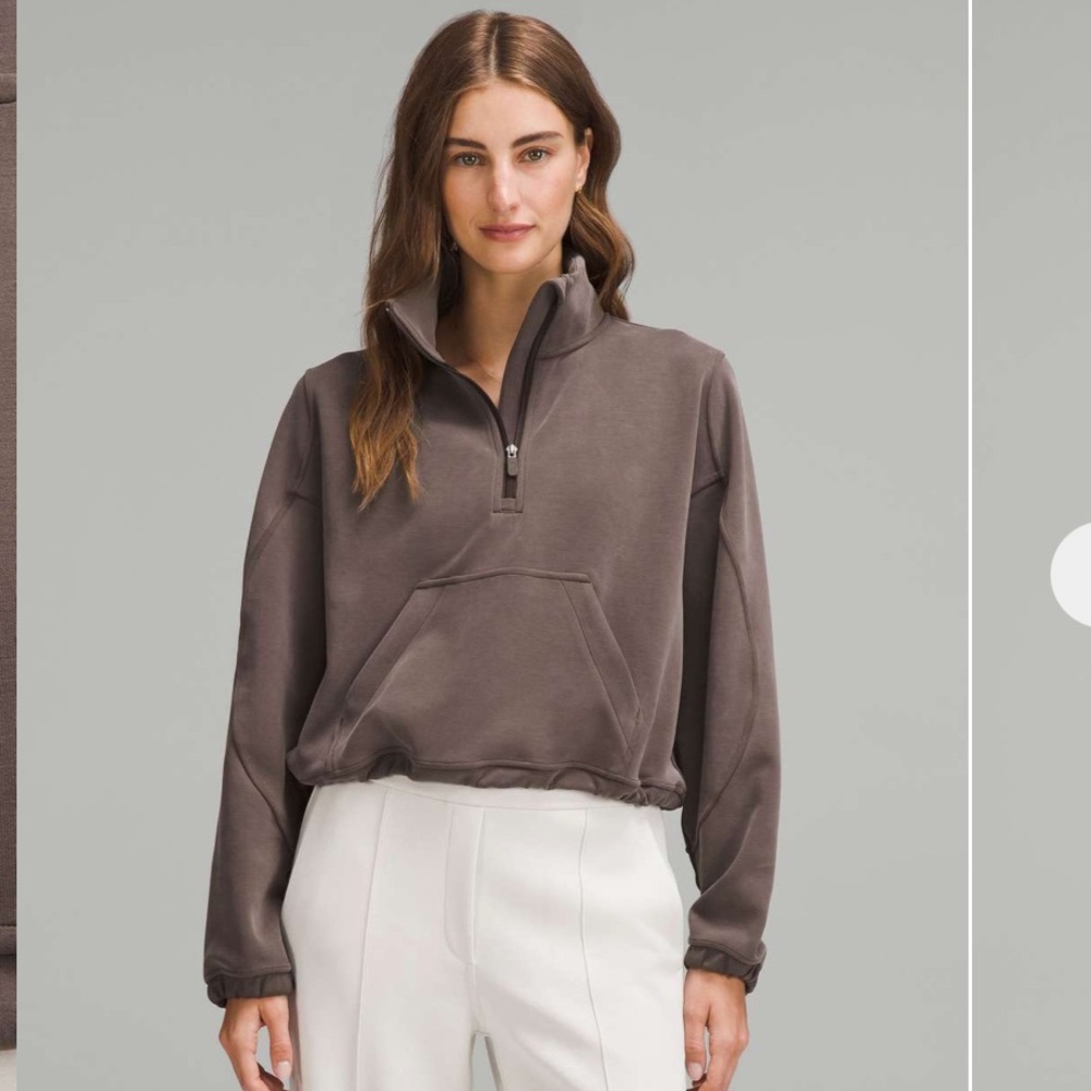 Lululemon Brushed Softstreme Half-Zip